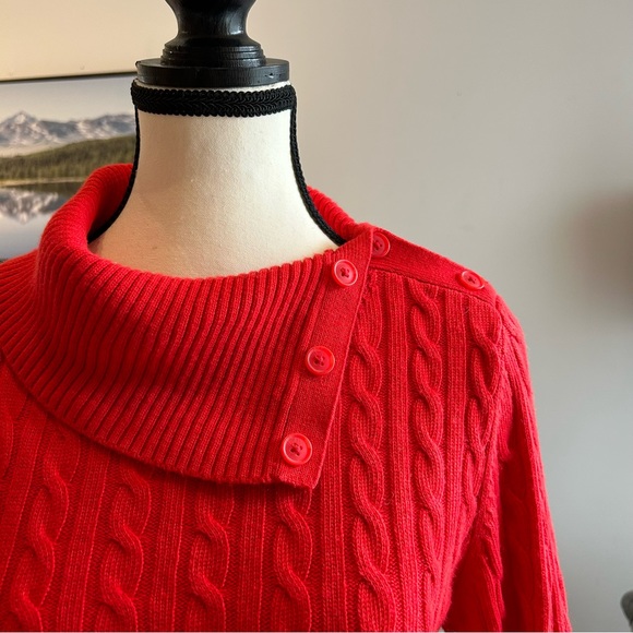 Tommy Hilfiger XL red sweater - Picture 4 of 7